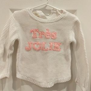 Zara babygirl sweater